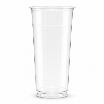 Rise Up 32 oz Clear PET Plastic Pedestal Cold Cup - 300/Case