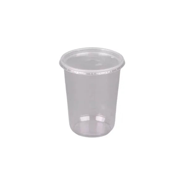 32 Oz Clear Deli Container & Lid Combo – 250/Case