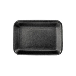 CKF 88046 #3PP Black Foam Meat Tray – 7 1/2