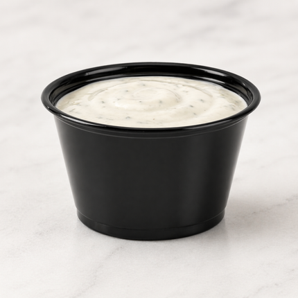 4 oz Black Portion Cups, 2500 Count Case