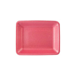 CKF 88051 #4P Dark Rose Foam Meat Tray – 8