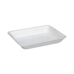 CKF 88060 #4PHD White Foam Meat Tray – 9 1/2
