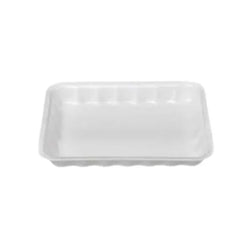 CKF 88049 #4P White Foam Meat Tray – 8