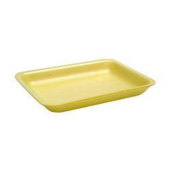 CKF 88049 #4P Yellow Foam Meat Tray – 8
