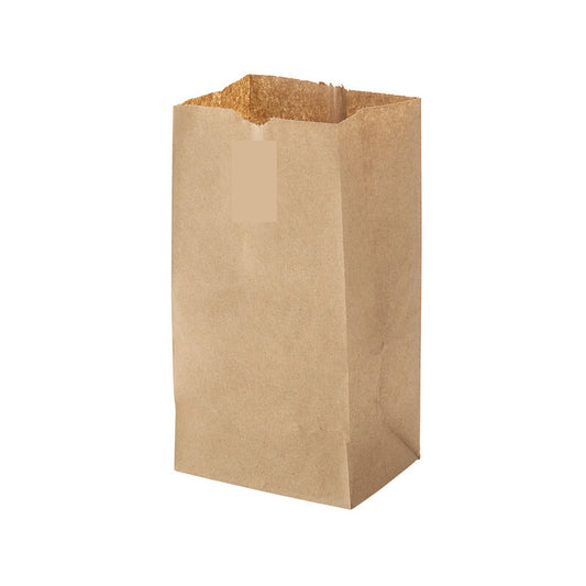 #4 lb Brown Paper Bag  <br>500/Bundle