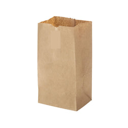 Bolsa de papel marrón de 4 libras<br> 500/paquete 