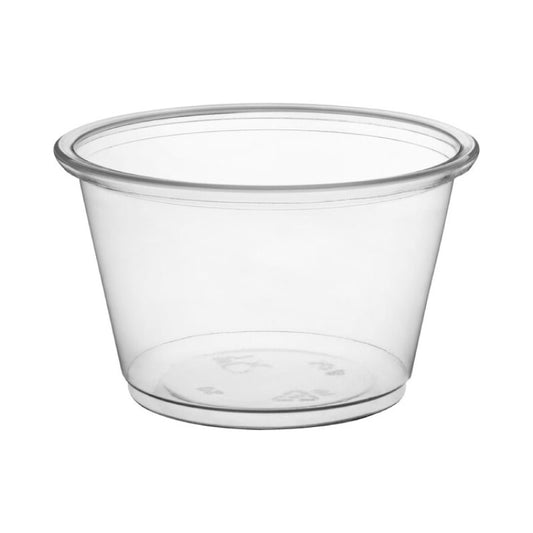 4 oz Clear Plastic Souffle & Portion Cups - Durable, Disposable, and Budget-Friendly (2500 Pack)