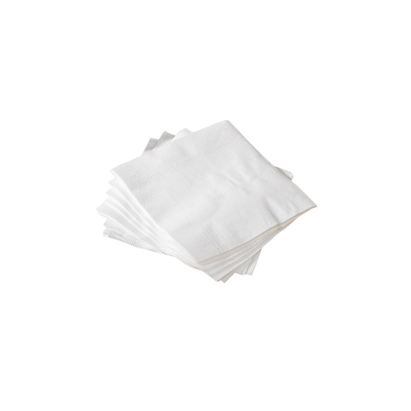 White Napkin Beverage - 4000/Case