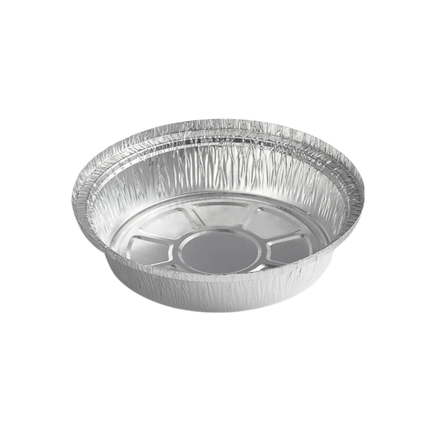 9" Round Aluminum Foil Container (Pie Pan) - 500/Case