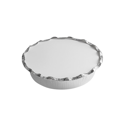 7" Round Aluminum Foil Container (Pan) - 500/Case