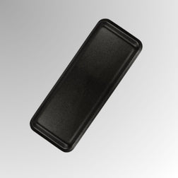 CKF 87807 #7H/7S Durable Black Foam Meat Tray – 14 3/4