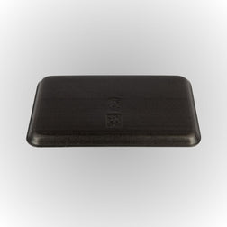 CKF 87816 #16S Durable Black Foam Meat Tray – 11 3/4