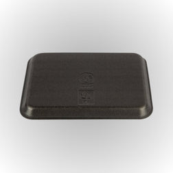 CKF 87820 #20S Durable Black Foam Meat Tray – 8 3/8" x 6 1/2" x 3/4" (500/Case)