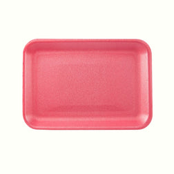 CKF 88062 #2S Rose/Pink Foam Meat Tray – 8 1/4
