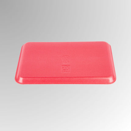 CKF 88069 (#16S) Rose Foam Meat Tray 11 3/4" x 7 1/2" x 5/8" - 250/Case