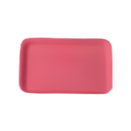 CKF 87972 (#8P) Rose Foam Meat Tray 10 1/2" x 8 1/4" x 1" - 200/Case