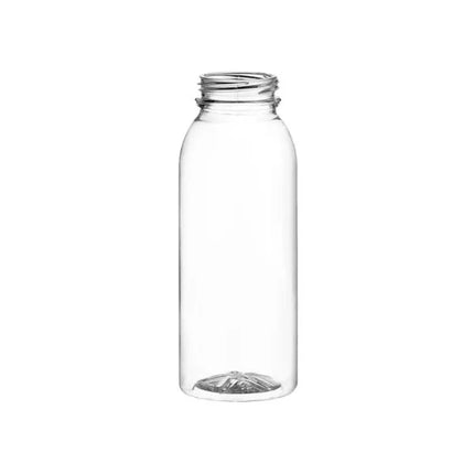 8 Oz Round Clear Juice Bottle – 320/Case