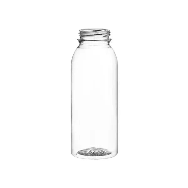 8 Oz Round Clear Juice Bottle – 320/Case