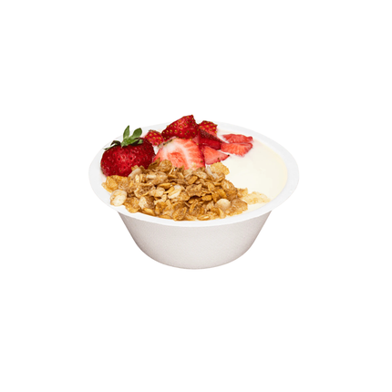 Compostable Bagasse Round Bowl 8 oz 1000/Case