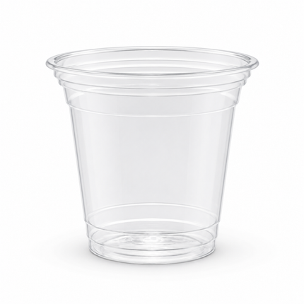 Rise Up 9 oz Clear PET Plastic Cold Cup - 1000/Case