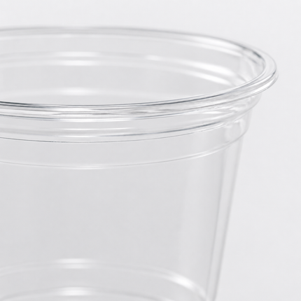Rise Up 9 oz Clear PET Plastic Cold Cup - 1000/Case