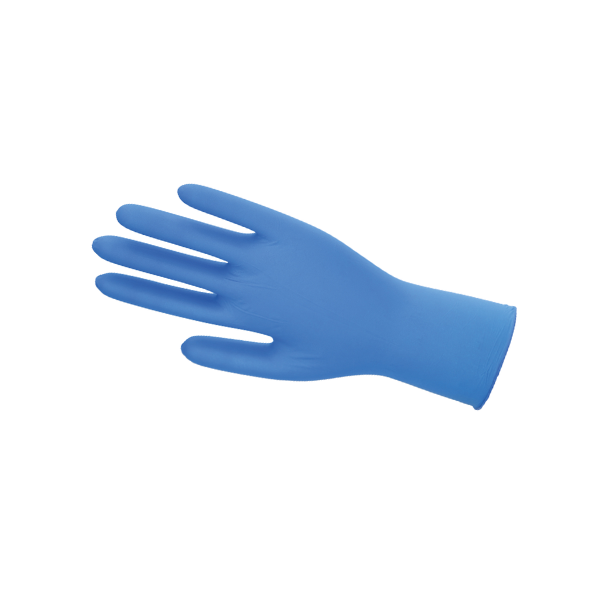 Medium Blue Powder-Free Nitrile Gloves - 1000/Case