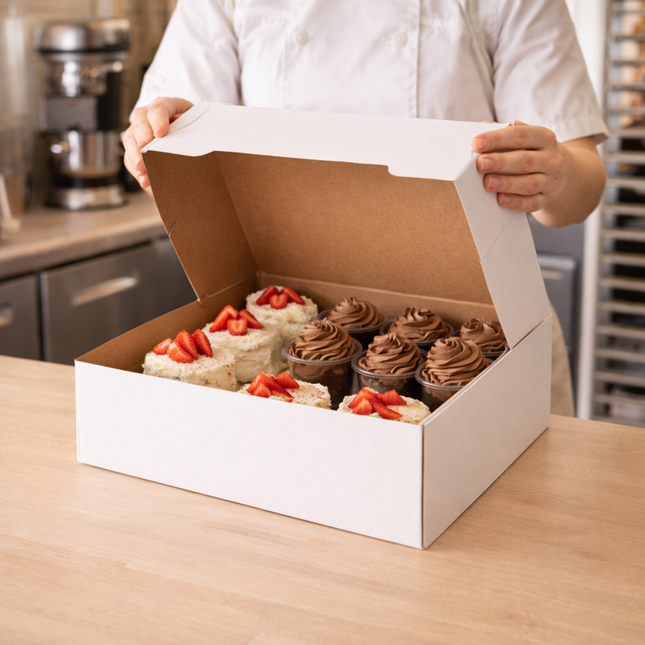 Cake Box 14.5 x 10.5 x 5 Inch - 100/Case