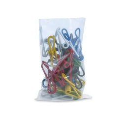 Clear Plastic Poly Bag 10" x 30" 1 Mil - 1000/Case