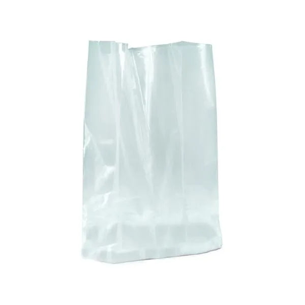 Clear Plastic Poly Bag 12" x 8" x 30" 1 Mil - 500/Case