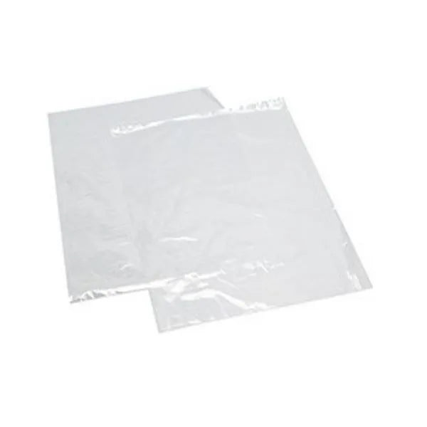 Clear Plastic Poly Bag 15" x 36" 1 Mil - 500/Case