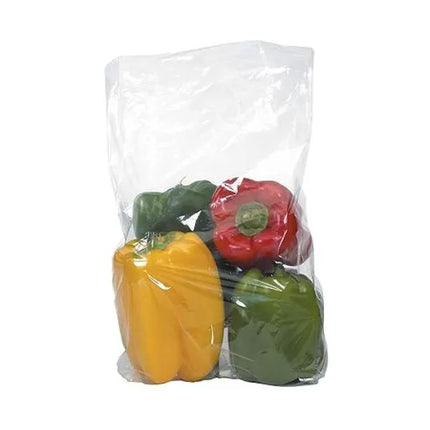 Clear Plastic Poly Bag 6" x 3" x 12" 1 Mill - 1000/Case