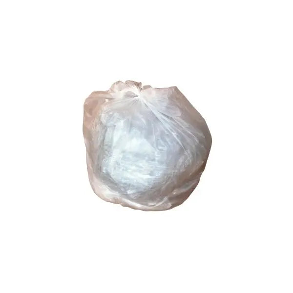 Clear Plastic Trash Can Liner 40" x 48" 1.5 Mil