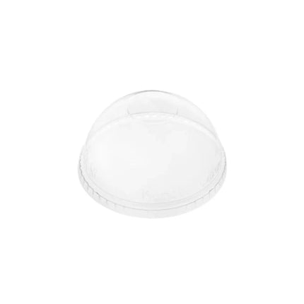 Fits 16/20/24 Oz Clear Pet Cup - Dome Lid No Hole D98Nh - 1000/Case