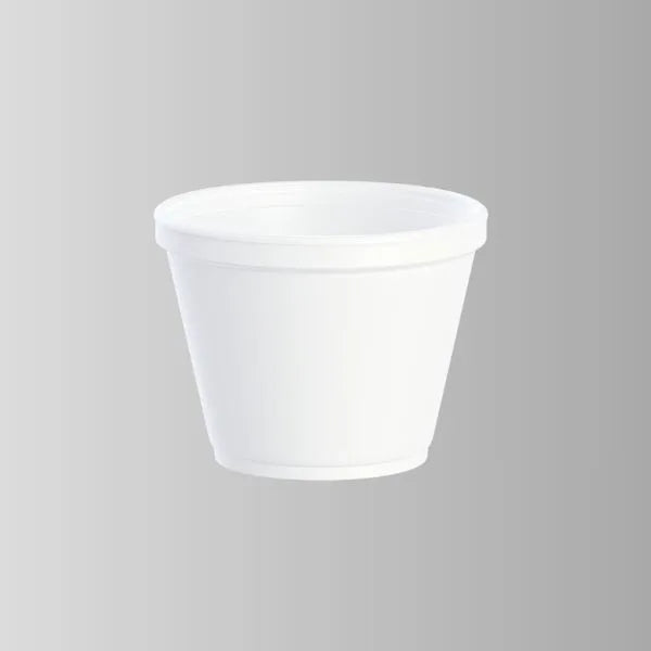 Dart 12SJ20 Foam Food Container, White, 12 Oz – 500/Case