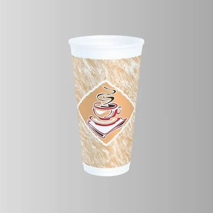 Dart 20X16 Cafe Cup Foam 20-Oz Stock Print – 500/Case
