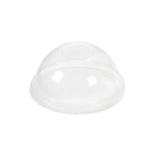 Clear Dome Lid with No Hole – Fits 9 oz & 12 oz PET Cups – D92NH 1000/Case