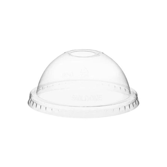 Dome Lid Wide Hole Fit 16/20/24 Oz Pet Cup 1000/Cs
