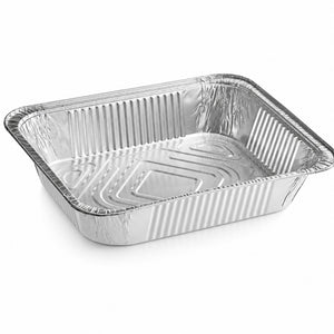 Half Size Deep Heavy Duty Aluminum Steam Table Pan - 100/Case