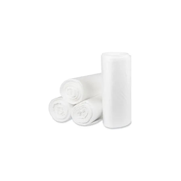 Natural Plastic Trash Can Liner 38" x 58" 16/18 Mic (200/Case)