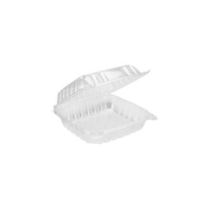 Plastic Clear Hinged Lid Container RCLHC90 – 250/Case