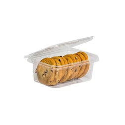 Contenedor de plástico en línea TS32 de 32 oz con tira desprendible y a prueba de manipulaciones<br> 200 / Caja 