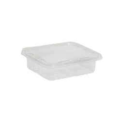 Contenedor de plástico en línea TS48 de 48 oz con tira desprendible y a prueba de manipulaciones<br> 150 / Caja 