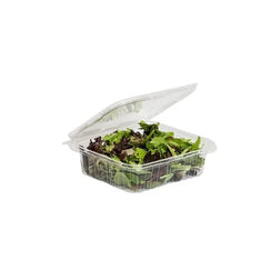 Contenedor de plástico en línea TS48 de 48 oz con tira desprendible y a prueba de manipulaciones<br> 150 / Caja 