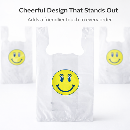 T-Sack Happy Face 1/6 - 800/Case (Pallet pricing available)