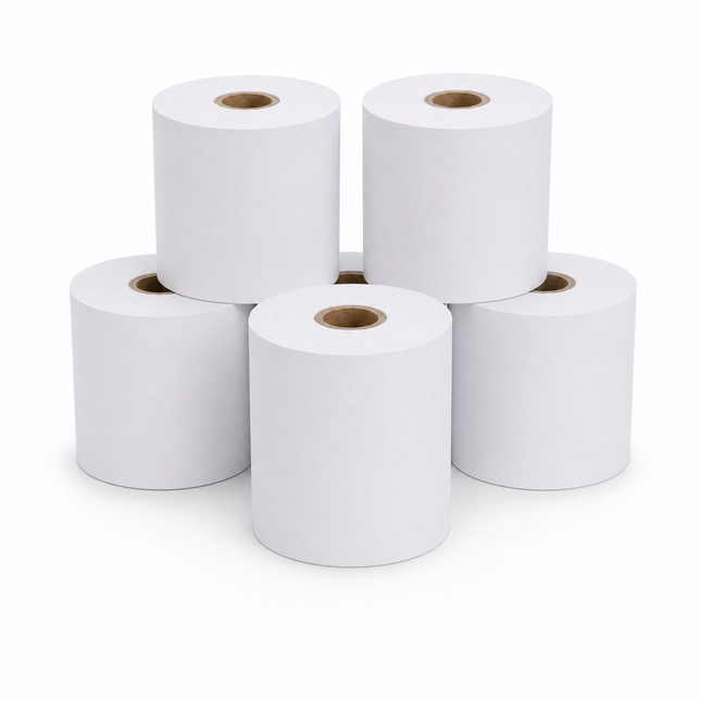 2 1/4" 50 Feet Thermal Paper Roll - (50/Case)