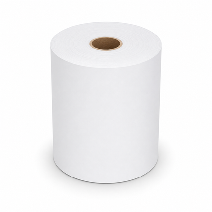 2 1/4" x 80' Thermal Paper Roll White – White (50/Case)