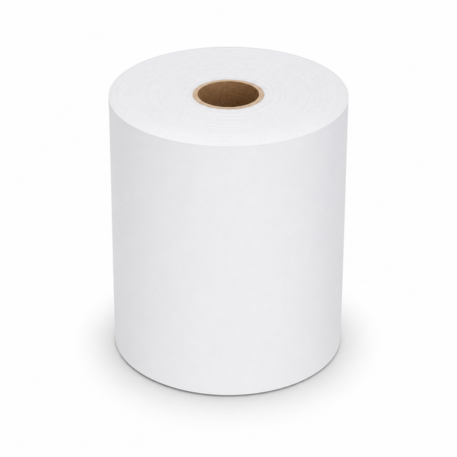 2 1/4" x 80' Thermal Paper Roll White – White (50/Case)