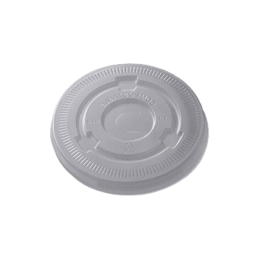 3.25/4/4.5/5.5 oz Clear Plastic Portion Cup Lid – 2500/Case