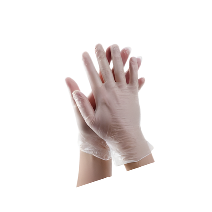 XL Powder-Free Vinyl Gloves - 1000/Case