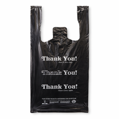 Black T-Sack Small 8" x 4" x 16" 13 Mic 1000/Case
